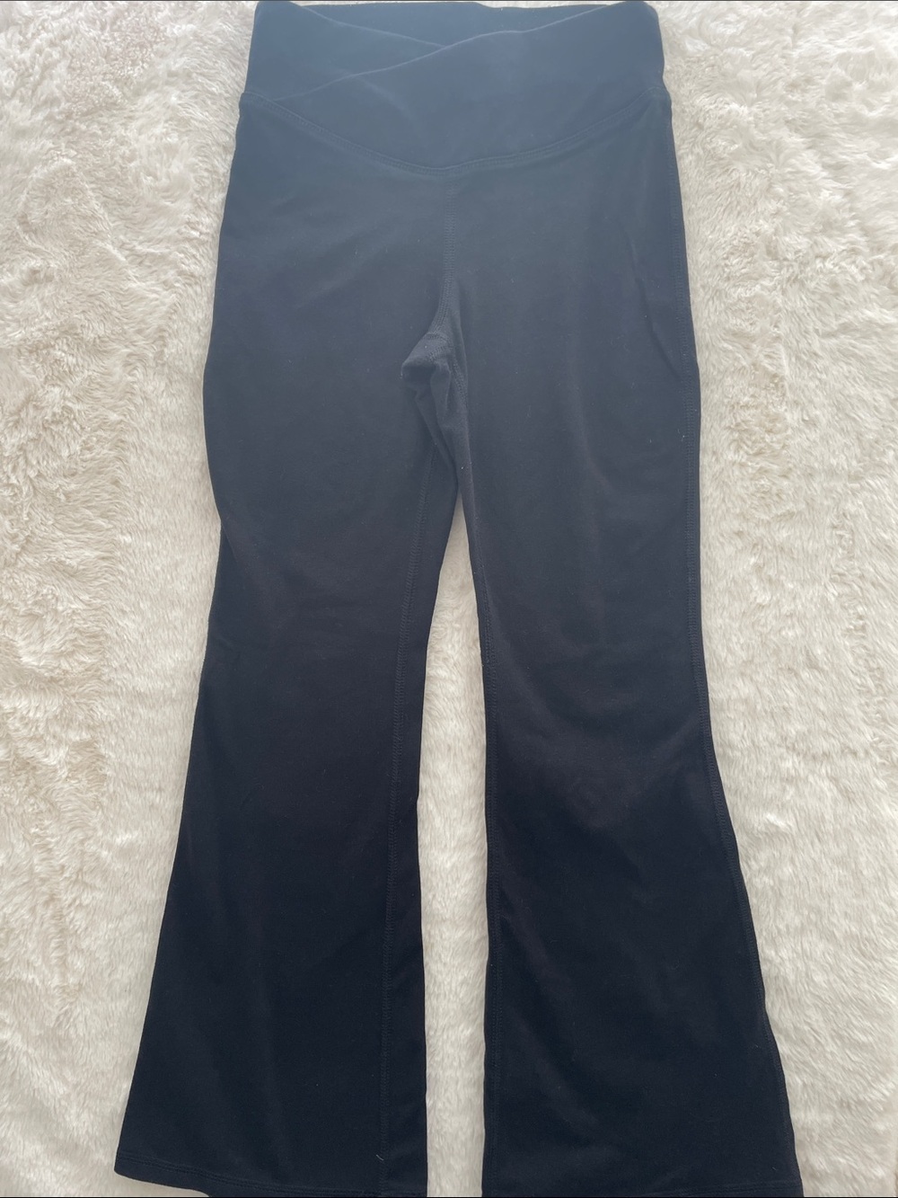 SALE! Old Navy Kids Black High-Rise Flare Active Leggings Size M (8)